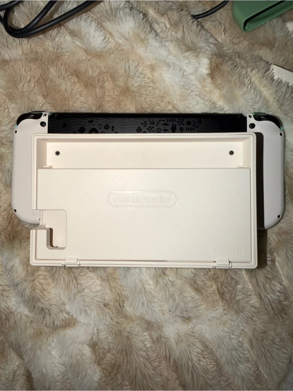 Animal Crossing edition Nintendo Switch with Mint Green/blue Joy-Con Controllers